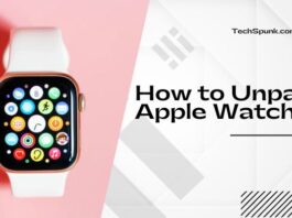 unpair apple watch