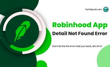 robinhood app detail not found error