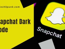 snapchat dark mode