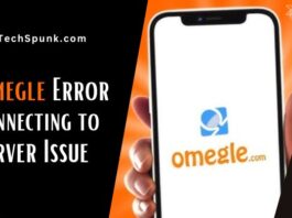 omegle error connecting to server