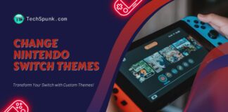 change nintendo switch themes