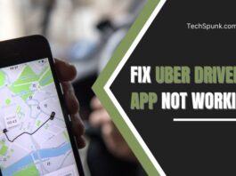 uber driver app not working