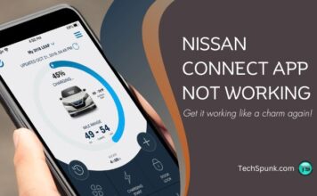 nissan connect app not working