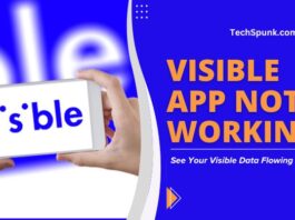 visible app not working