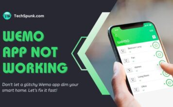 wemo app not working