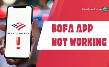 bofa app not working