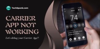 carrier app not working