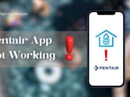 pentair app not working