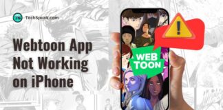 webtoon app not working on iphone