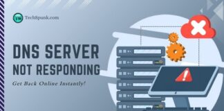 dns server not responding