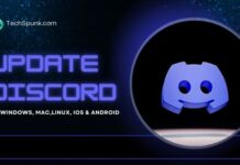 how to update discord