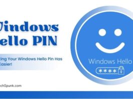 windows hello pin