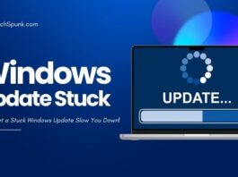 windows update stuck
