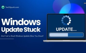 windows update stuck