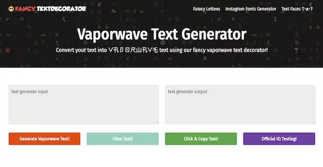 Fancy Text Decorator