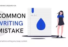 common writing mistakes