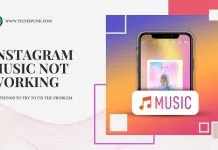 instagram music not working