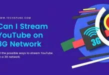 can i stream youtube on 3g network