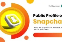 how to make a public profile on snapchat