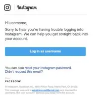 hacked instagram account