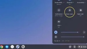 how to screen record on chromebook