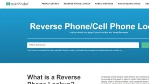 reverse phone lookup