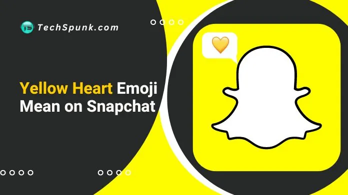 yellow heart emoji mean on snapchat