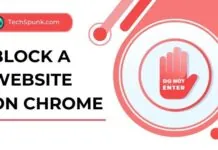 how to block a website on chrome