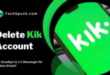 delete kik