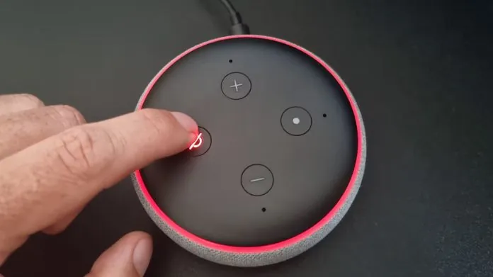 alexa red ring