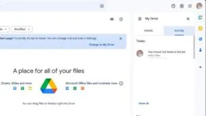 google drive files missing