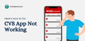 cvs app not working