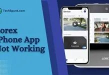lorex iphone app not working
