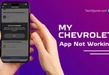 mychevrolet app not working