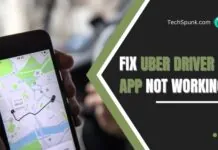 uber driver app not working