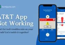 at&t app not working