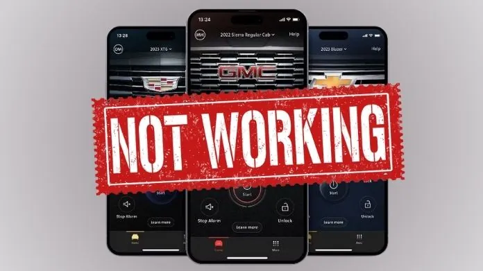 mygmc app not working