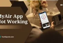 myair app not working