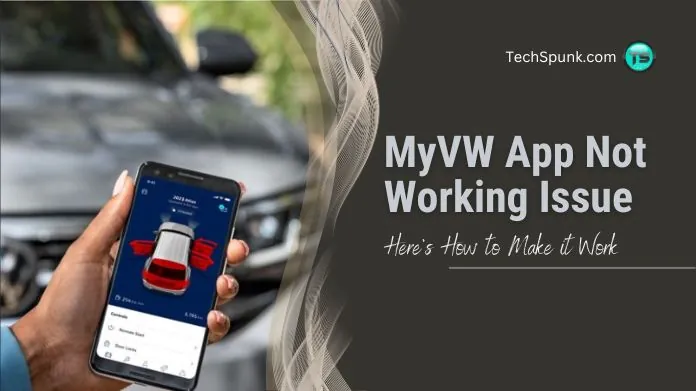 myvw app not working