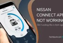 nissan connect app not working