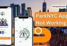 parknyc app not working