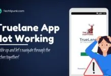 truelane app not working