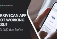 arrivecan app not working