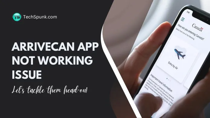 arrivecan app not working