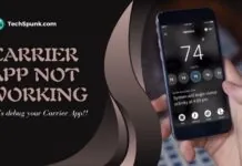 carrier app not working