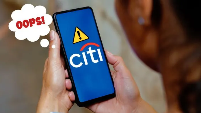 citi app not working