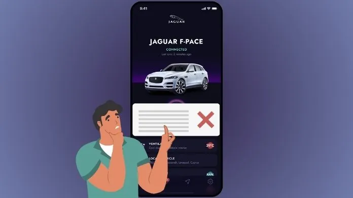 jaguar remote app not working