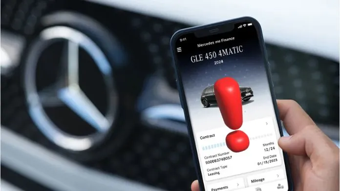 mercedes app not working