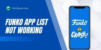 funko app list not working