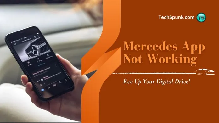 mercedes app not working